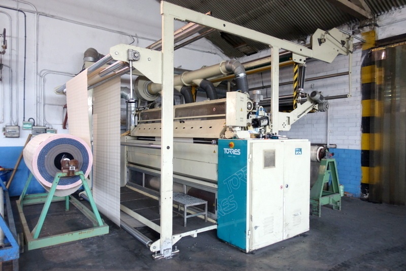 2002 Torres shearing machine in Bisceglie Italy