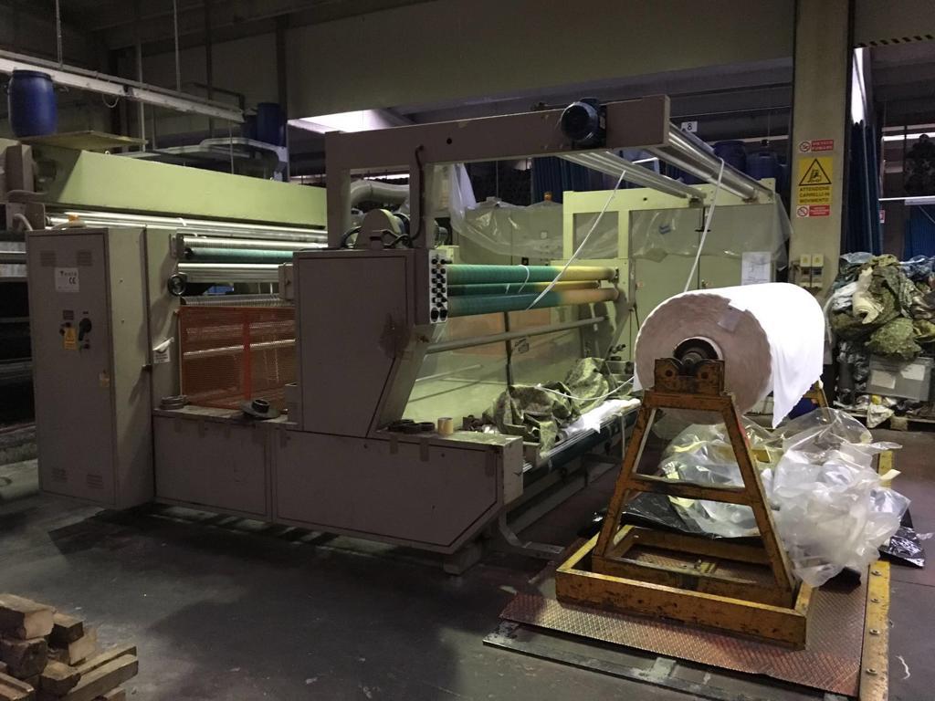 Rotační stroj Reggiani o průměru 3200 mm