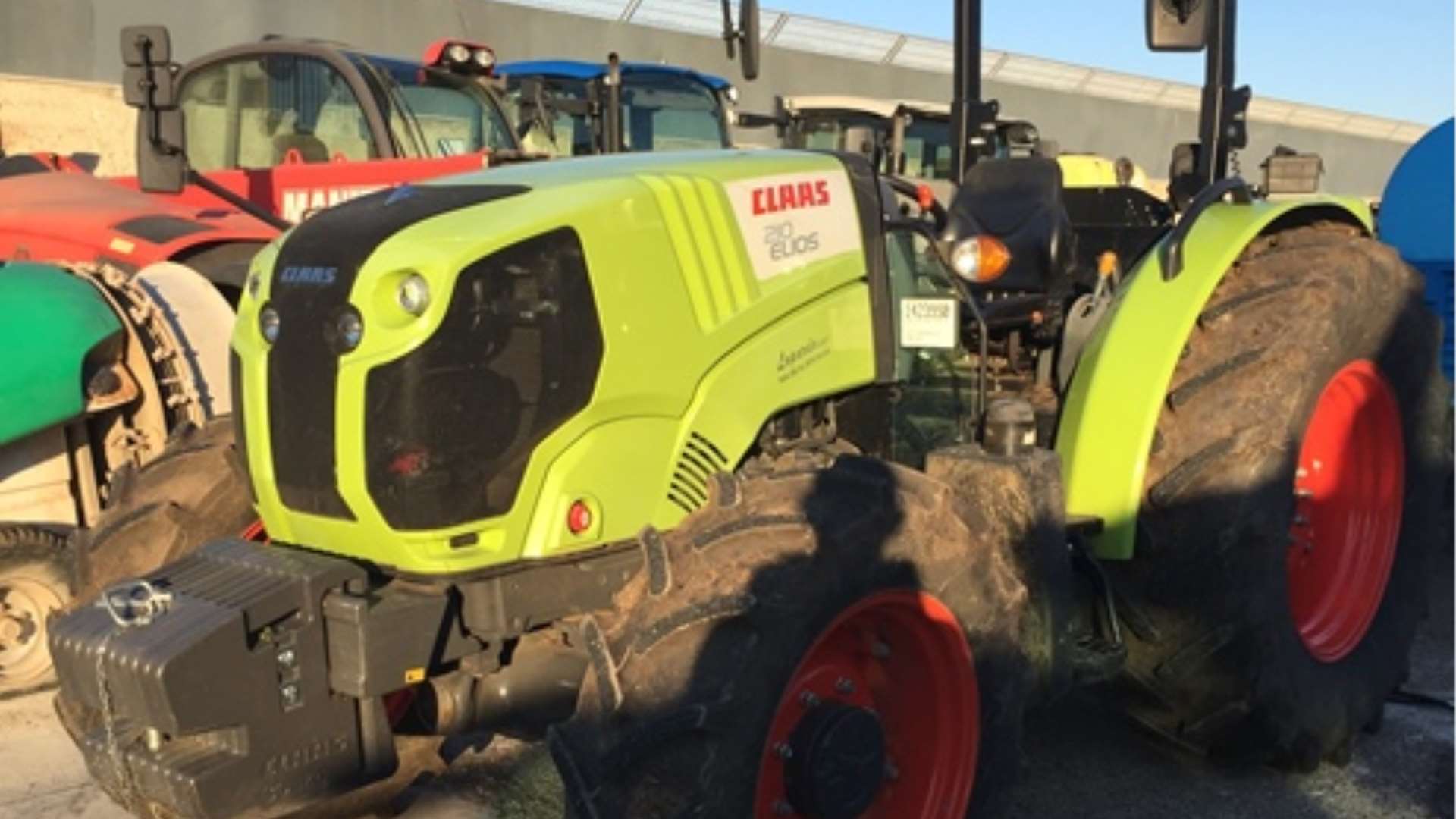 Used Claas agricultural tractor