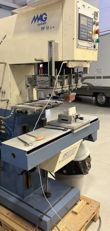 Used Mag System brand pad printing press